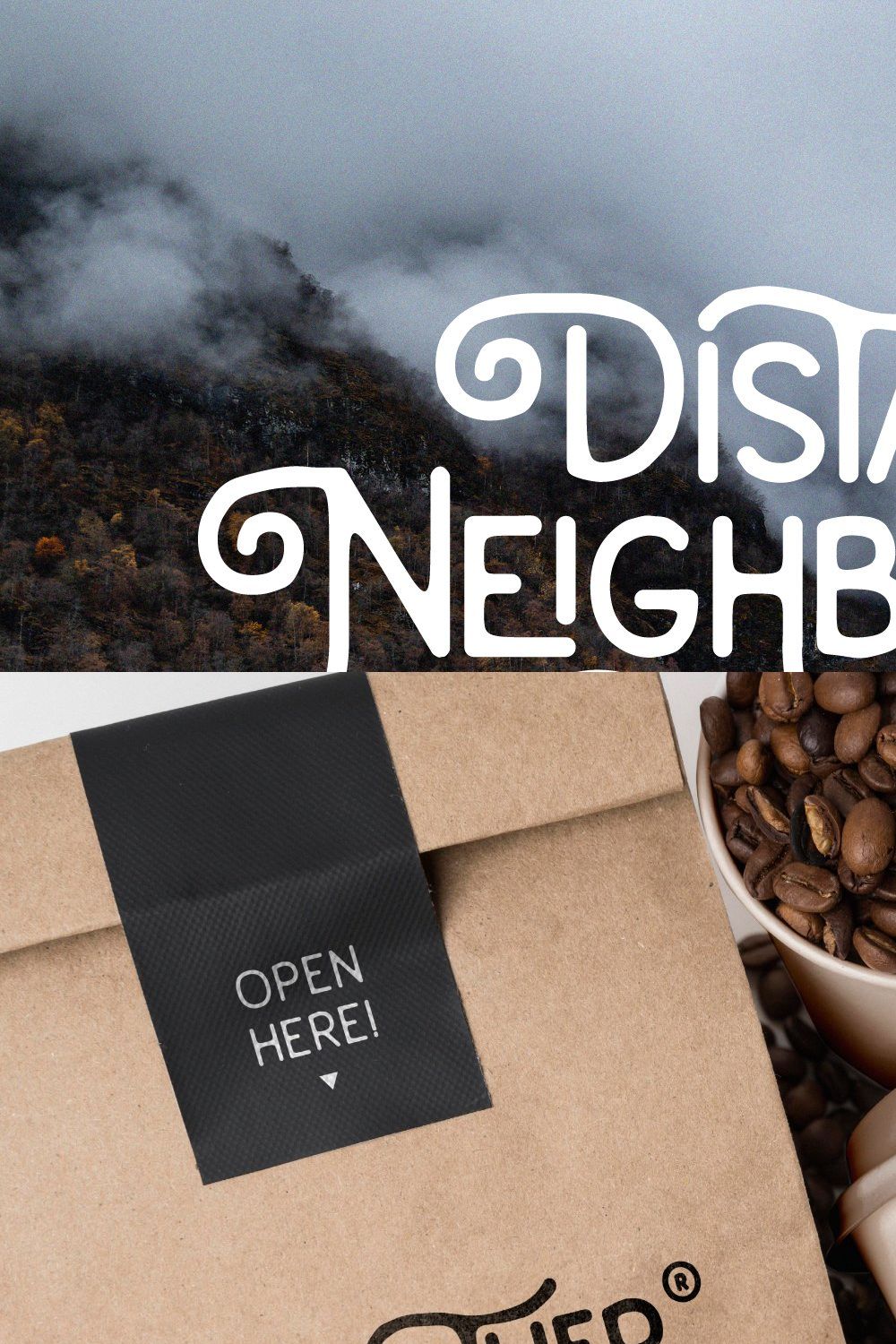 Distant Neighbors pinterest preview image.