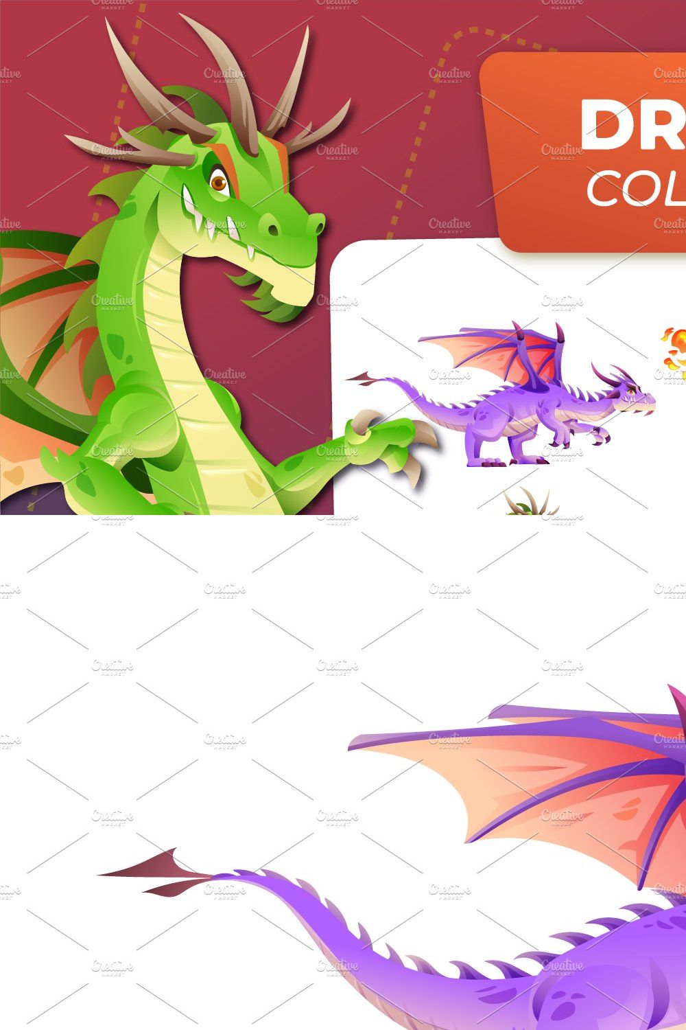 Dragon Collection pinterest preview image.