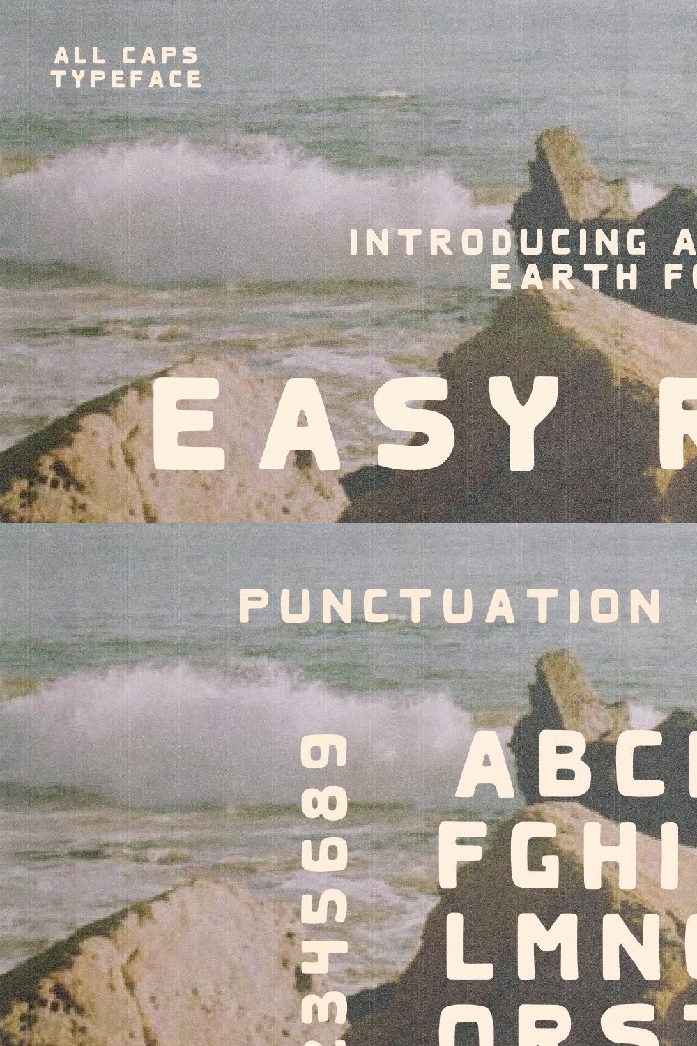 Easy Rider | Hand Drawn Sans Serif pinterest preview image.