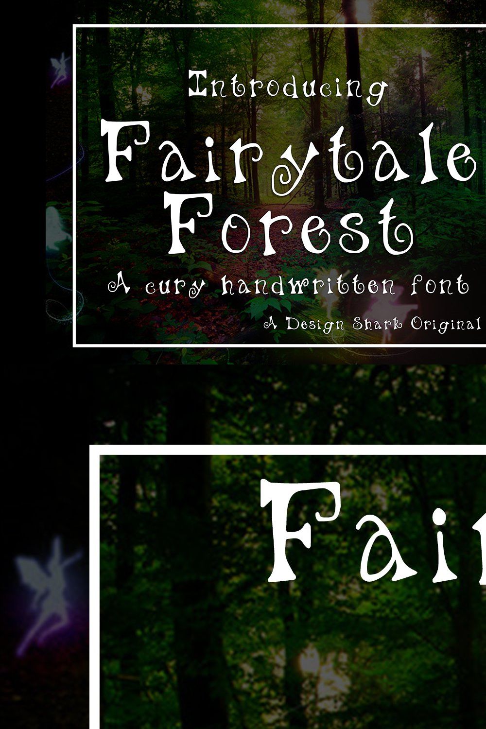 Fairytale Forest pinterest preview image.