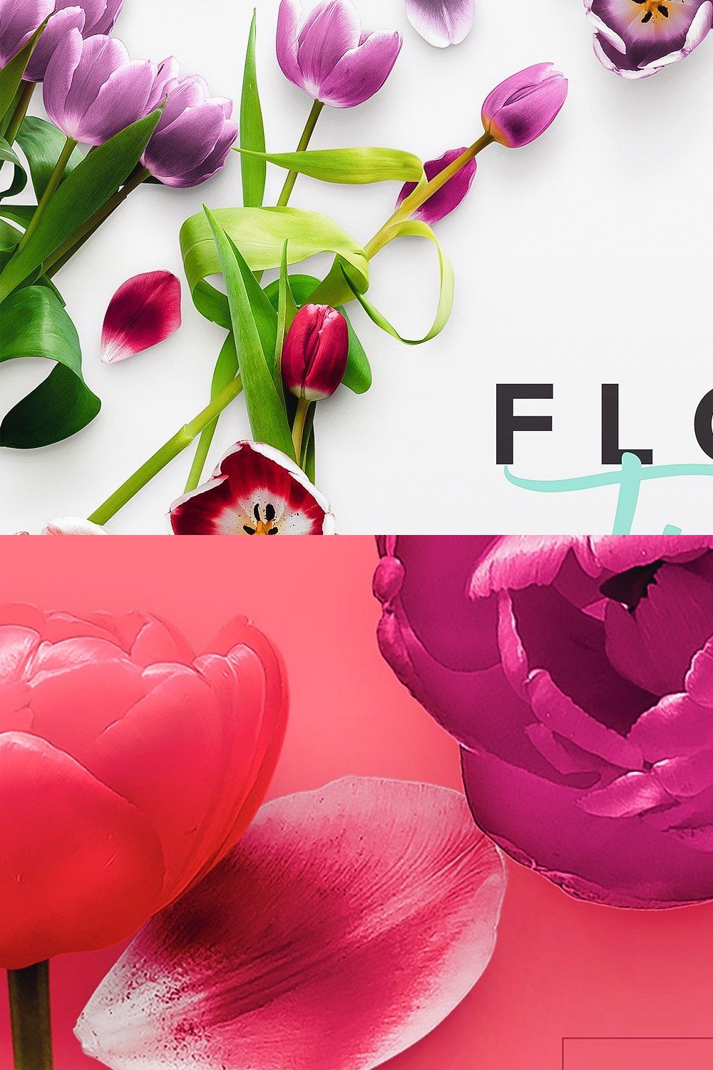 Flower Tulips Edition - Custom Scene pinterest preview image.