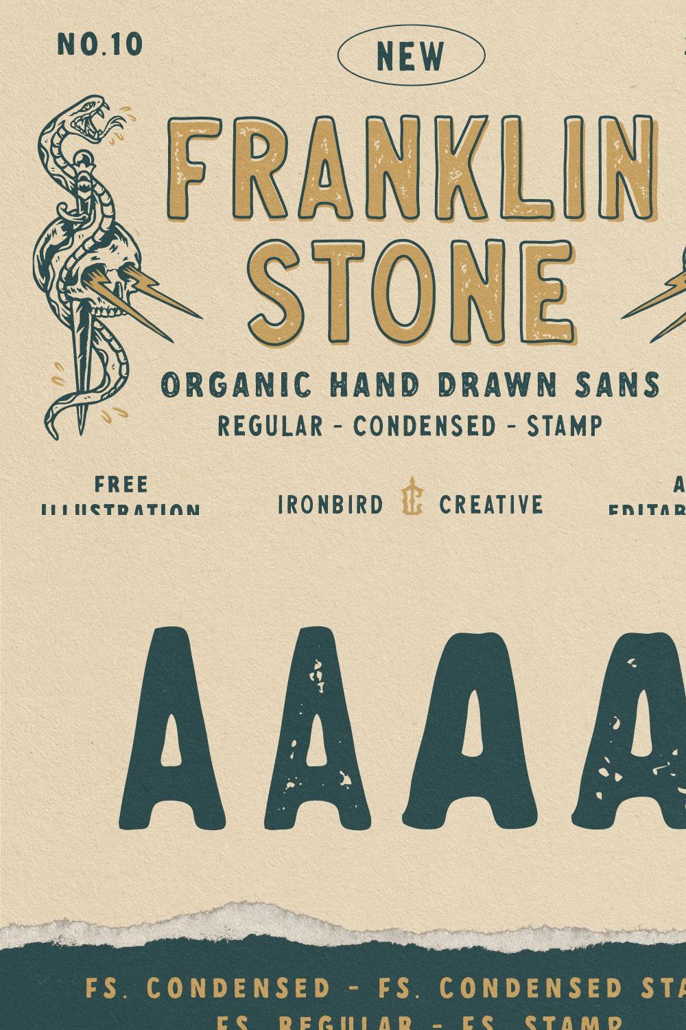 Franklin Stone + Extras pinterest preview image.