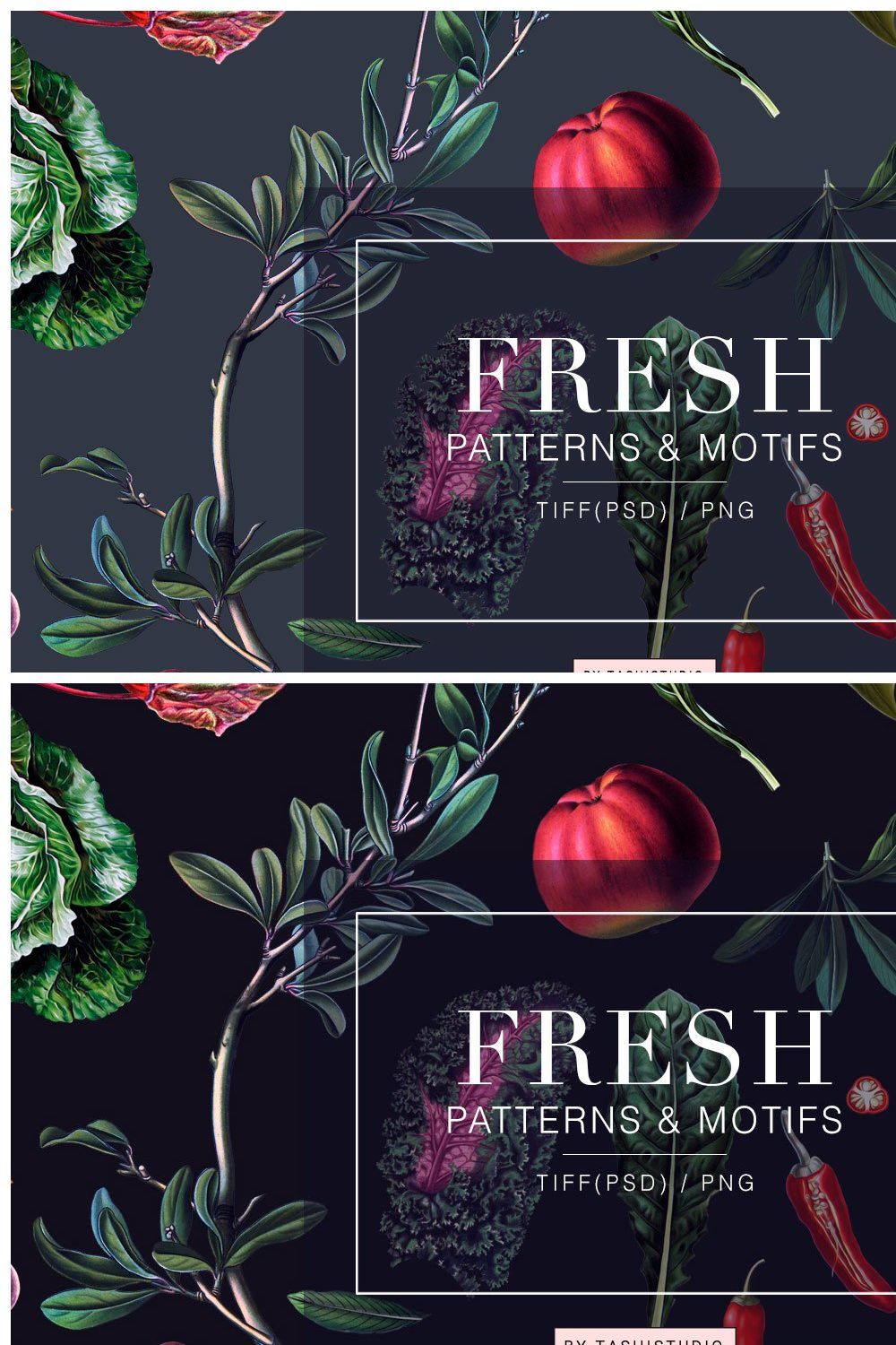 Fresh, Vegetables, Fruits & more! pinterest preview image.