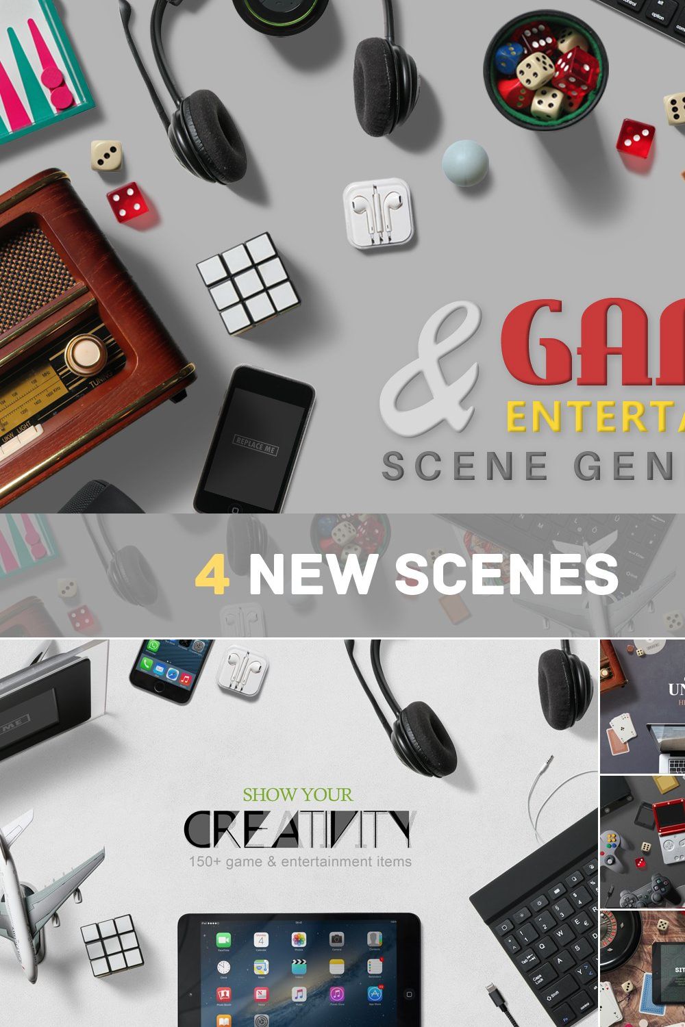 Games & Entertainment Scene Creator pinterest preview image.