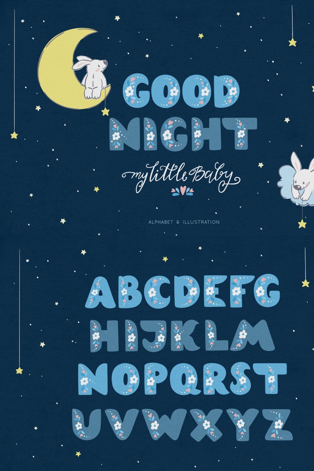 Good night collection pinterest preview image.