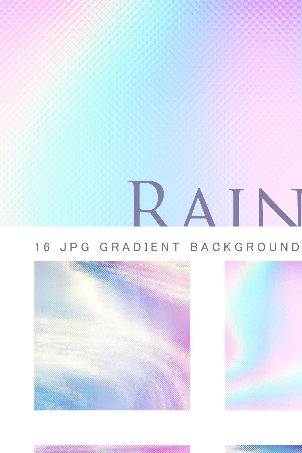 Gradient Backgrounds pinterest preview image.