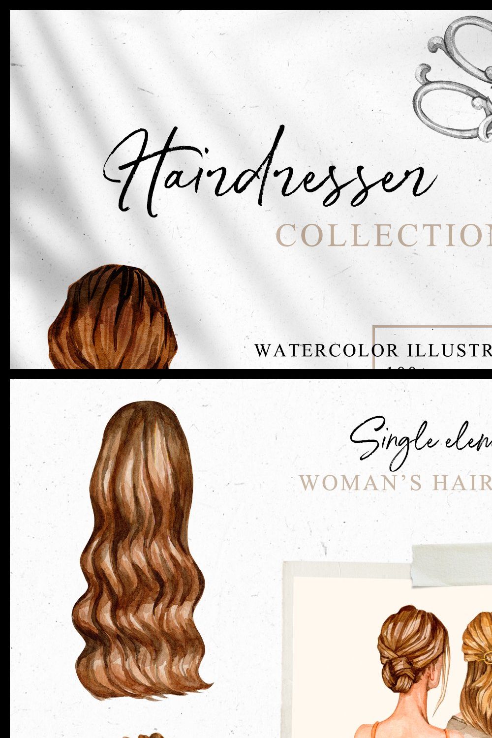 Hairdresser Collection pinterest preview image.