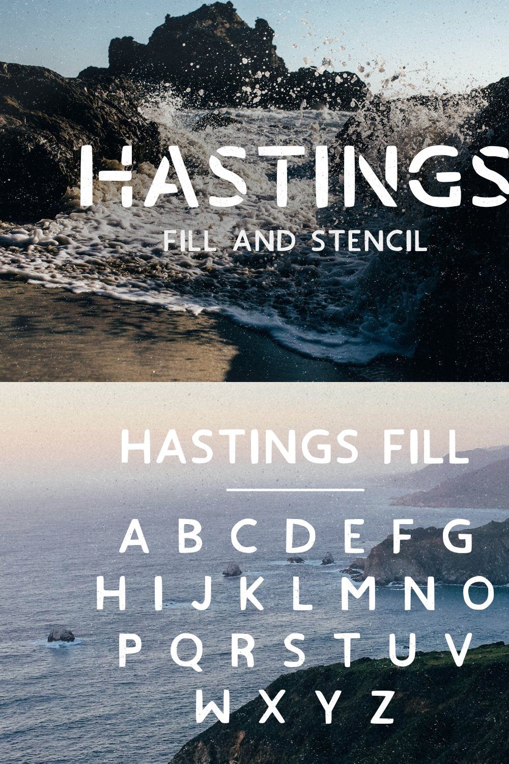 Hastings - Fill and Stencil pinterest preview image.