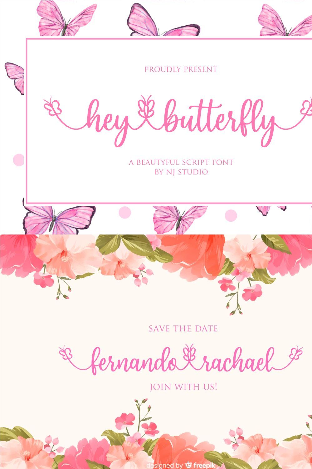 hey butterfly pinterest preview image.