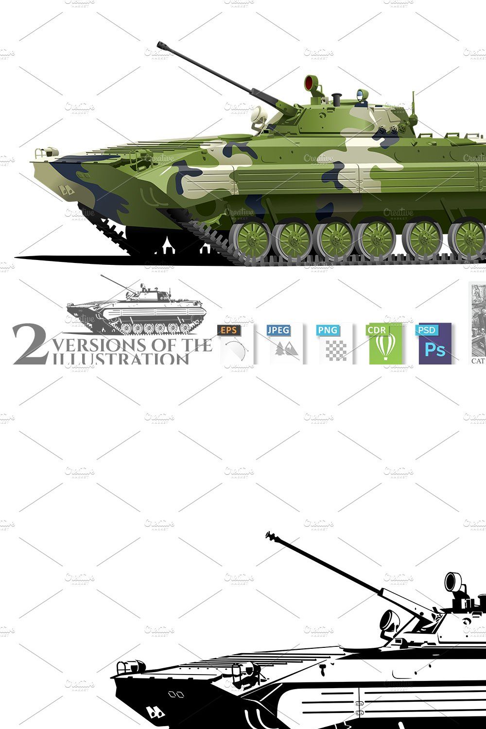 IFV (Infantry fighting vehicle) pinterest preview image.