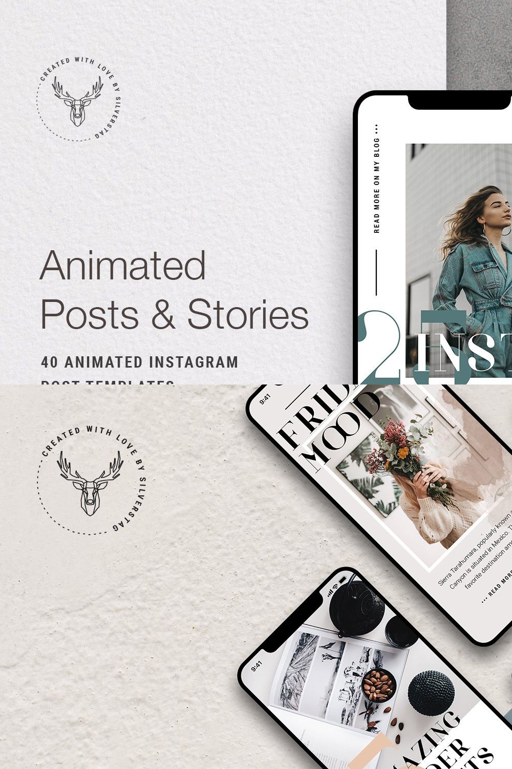 #Infopreneur Animated Instagram Pack pinterest preview image.