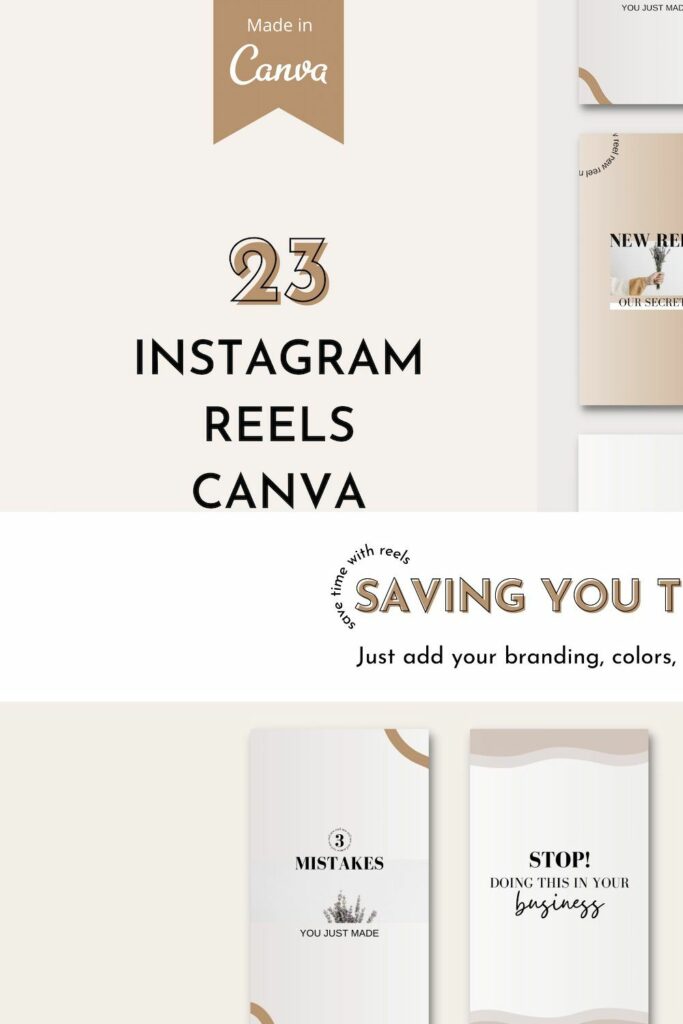 Instagram Reels Canva Template – MasterBundles