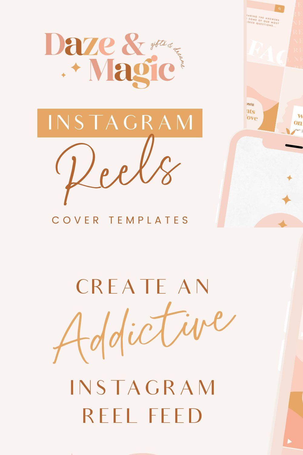 Instagram Reels - Daze And Magic pinterest preview image.