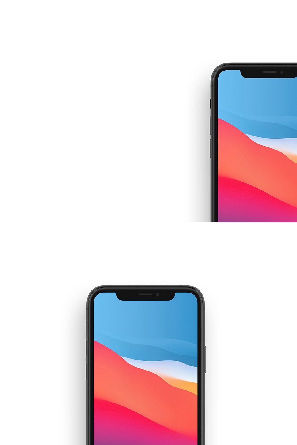 iPhone 11 Pro Mockup Pack pinterest preview image.