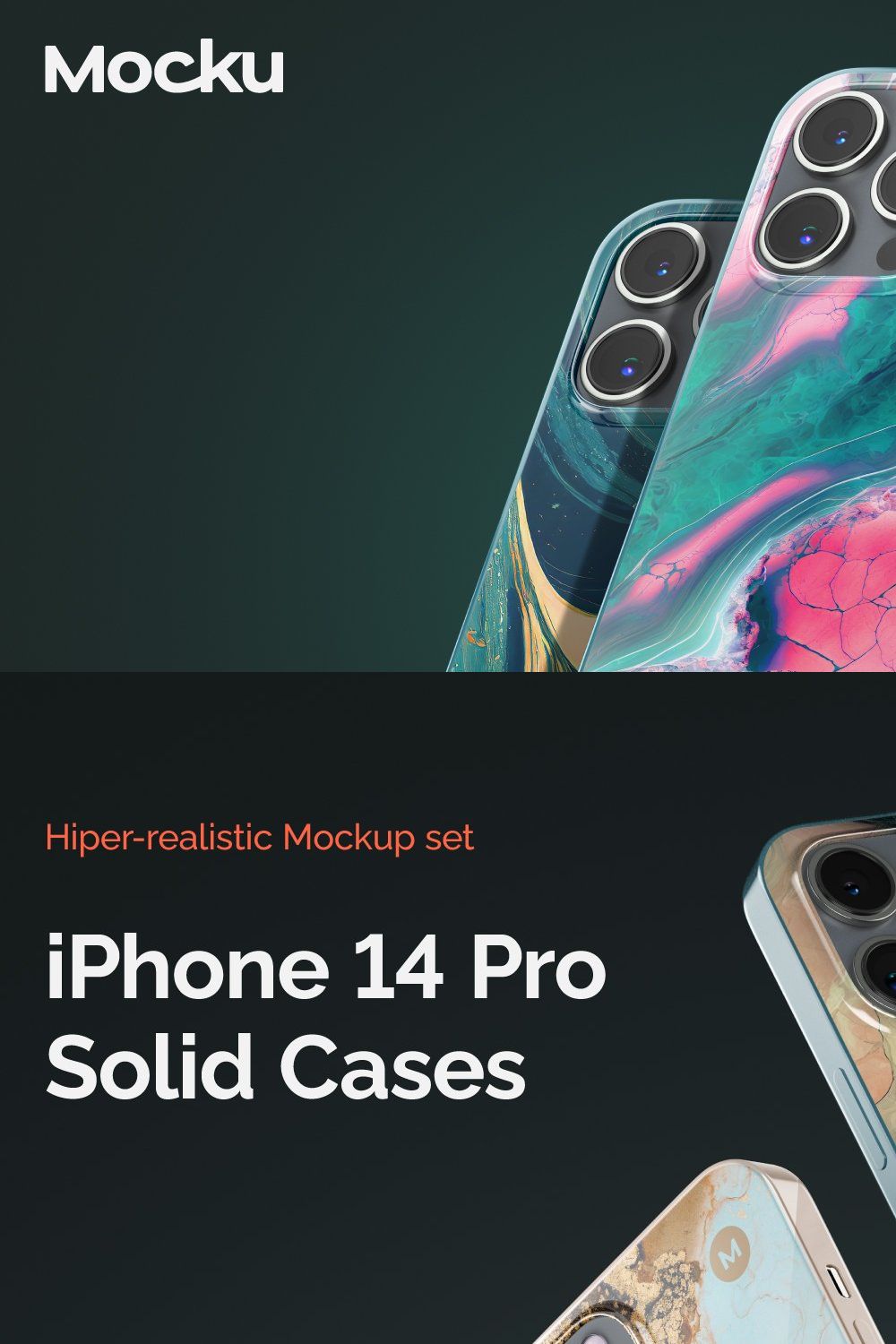 Iphone 14 Pro - Solid Cases pinterest preview image.