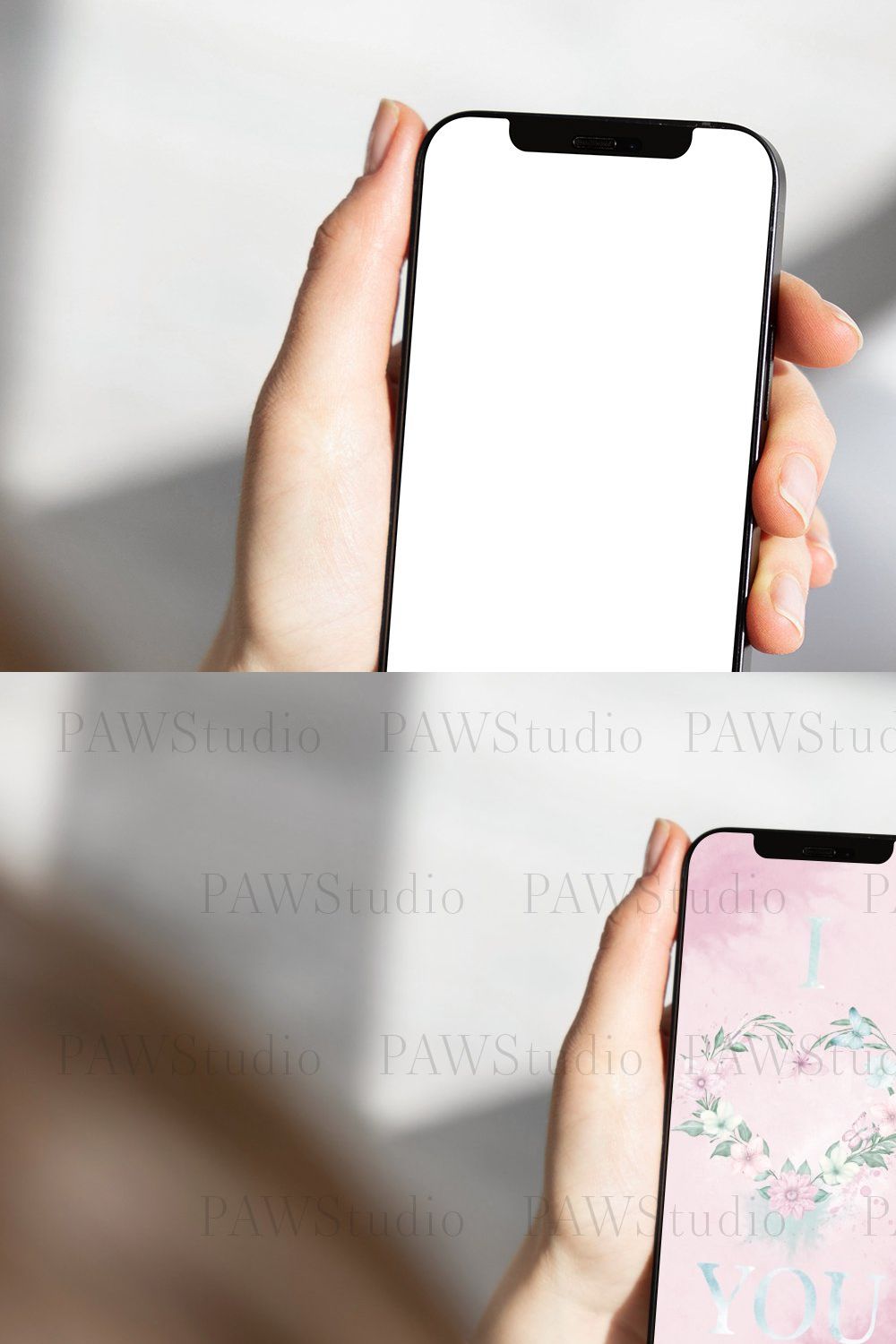 Iphone Mockup, Mobile Device Mockup pinterest preview image.
