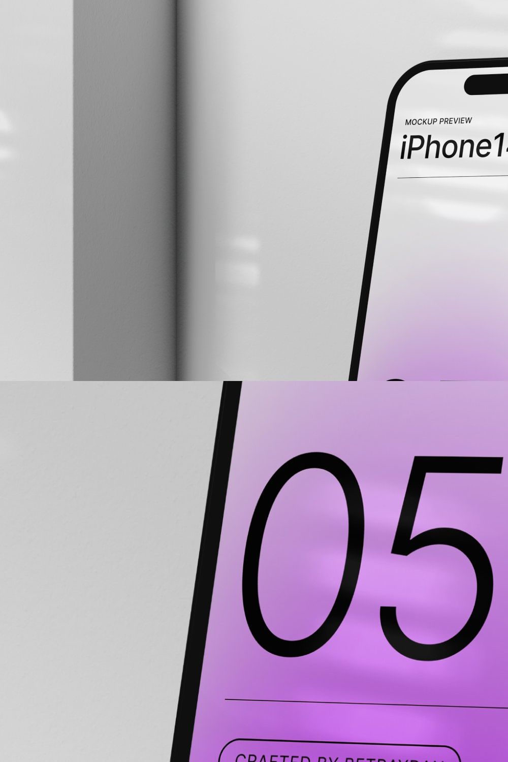 iPhone14Pro - Mockup 05b pinterest preview image.