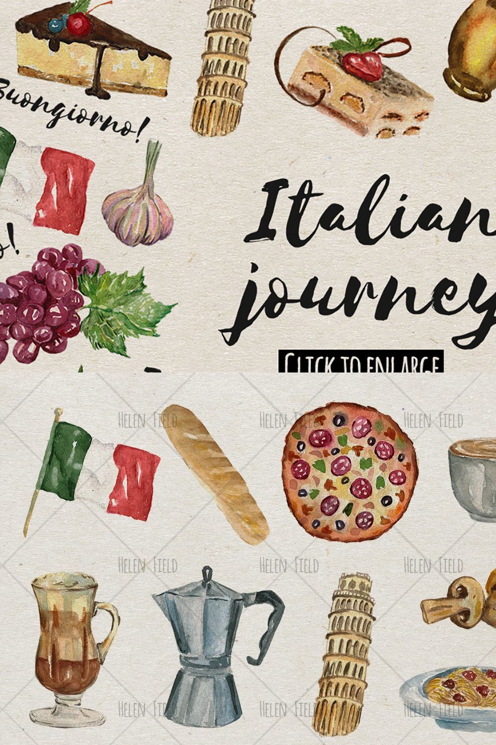 Italy THE BEST CLIPART pinterest preview image.