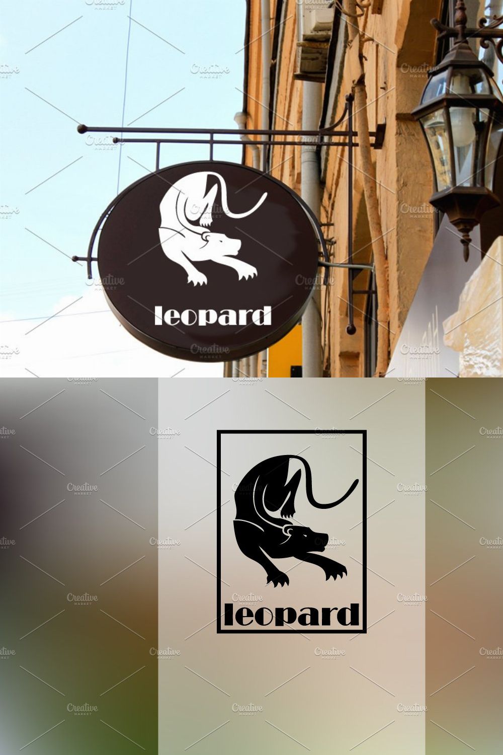 Logo - leopard pinterest preview image.