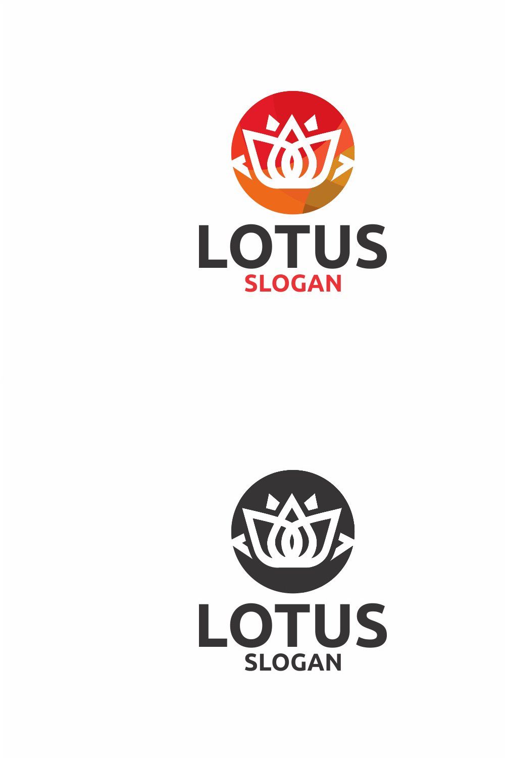 Lotus Logo pinterest preview image.