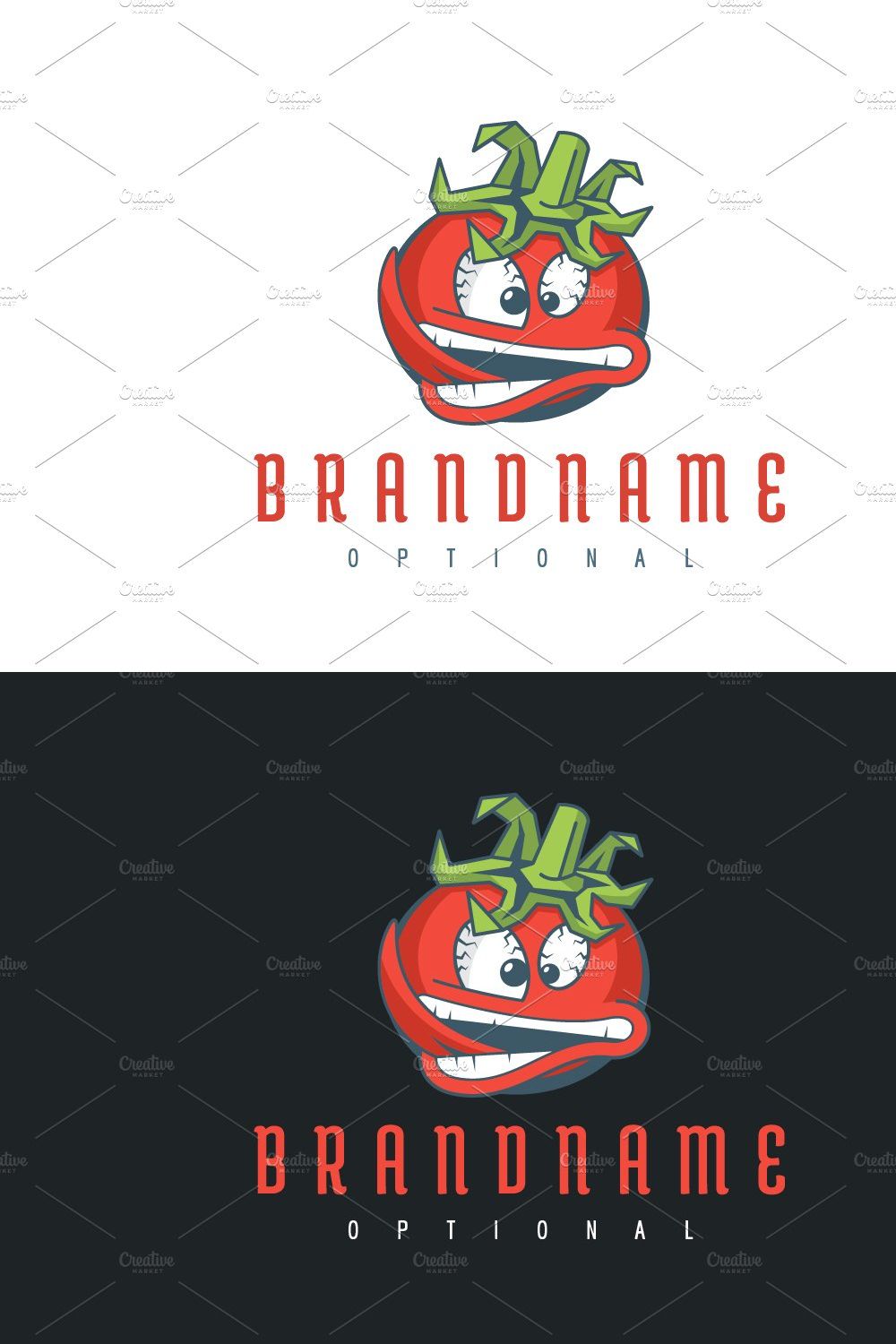 Mad Tomato Logo pinterest preview image.