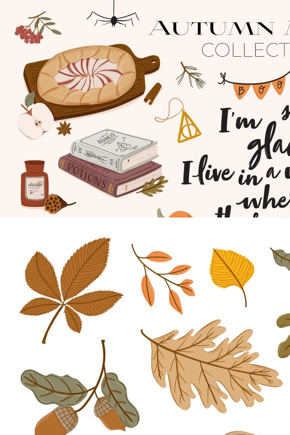 Magic Autumn, Cozy Fall Mood pinterest preview image.