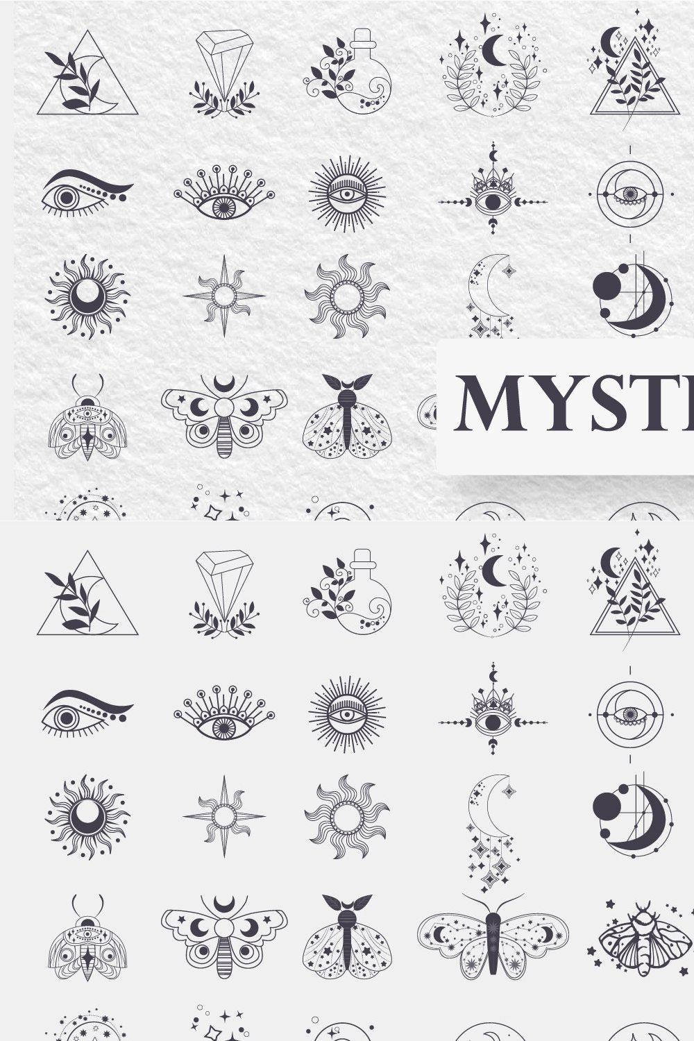 Magic Mystical Collection pinterest preview image.