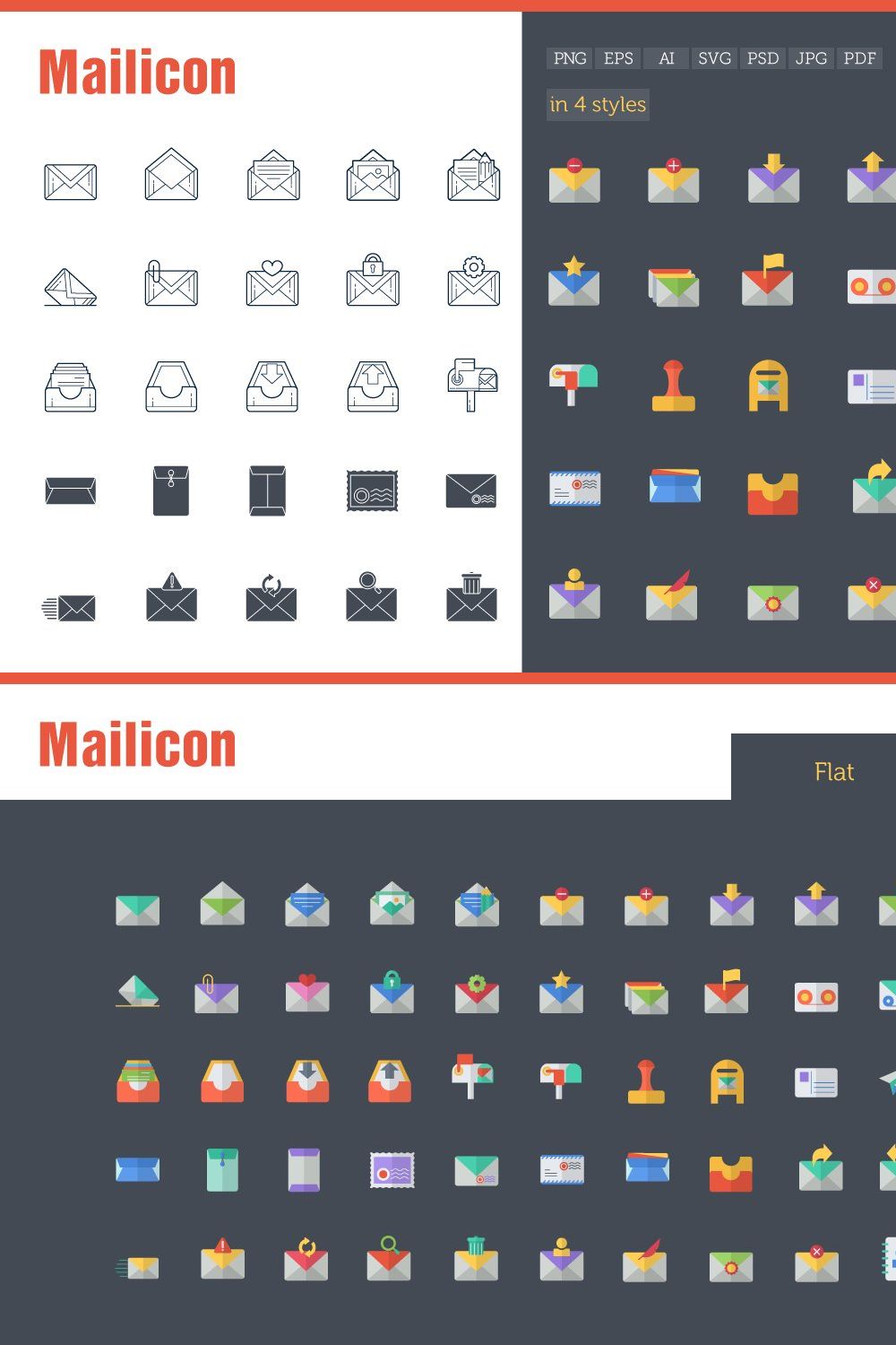 Mailicon pinterest preview image.
