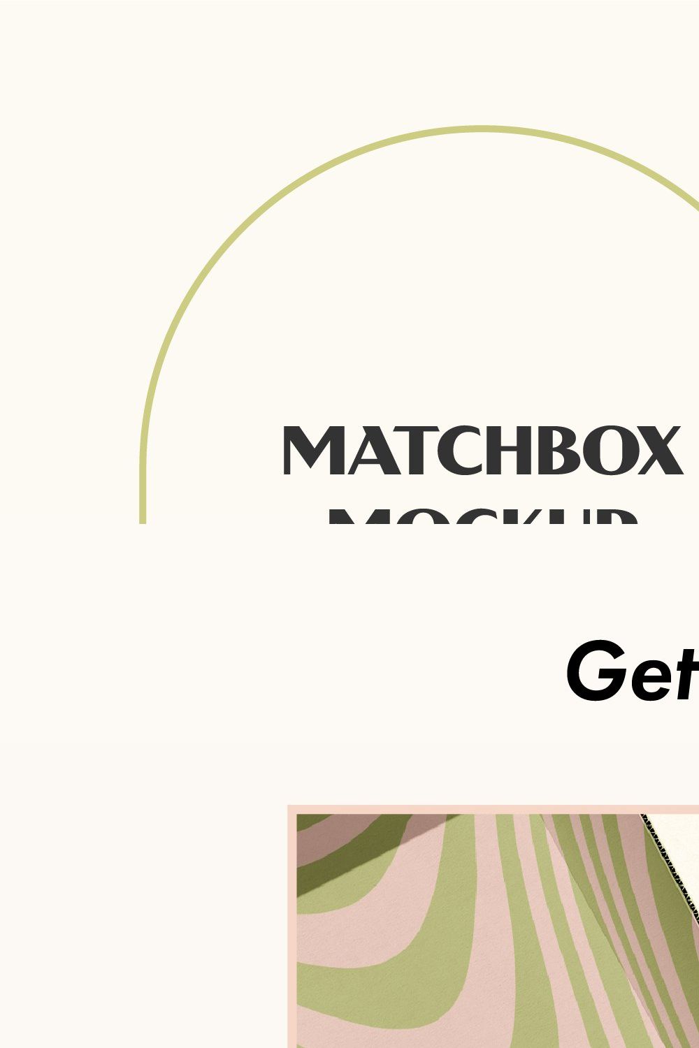 Matchbox Mockup pinterest preview image.