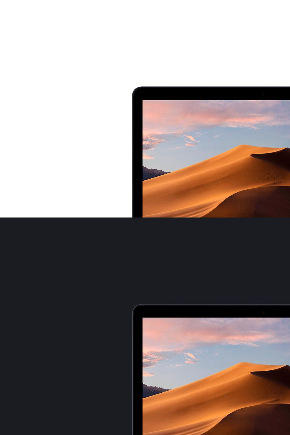 MB Laptop 2018 Mockup pinterest preview image.
