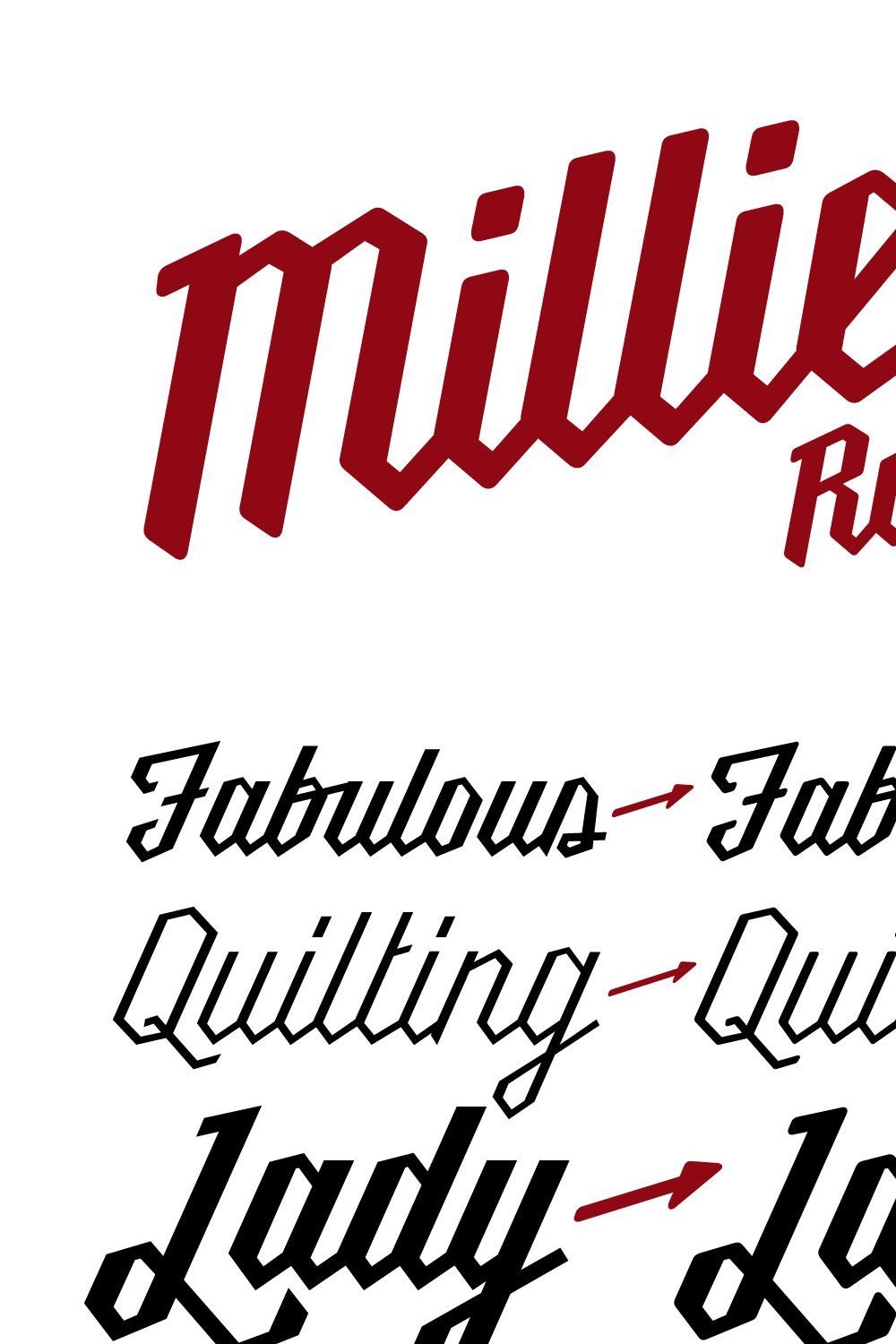 Millie Round pinterest preview image.