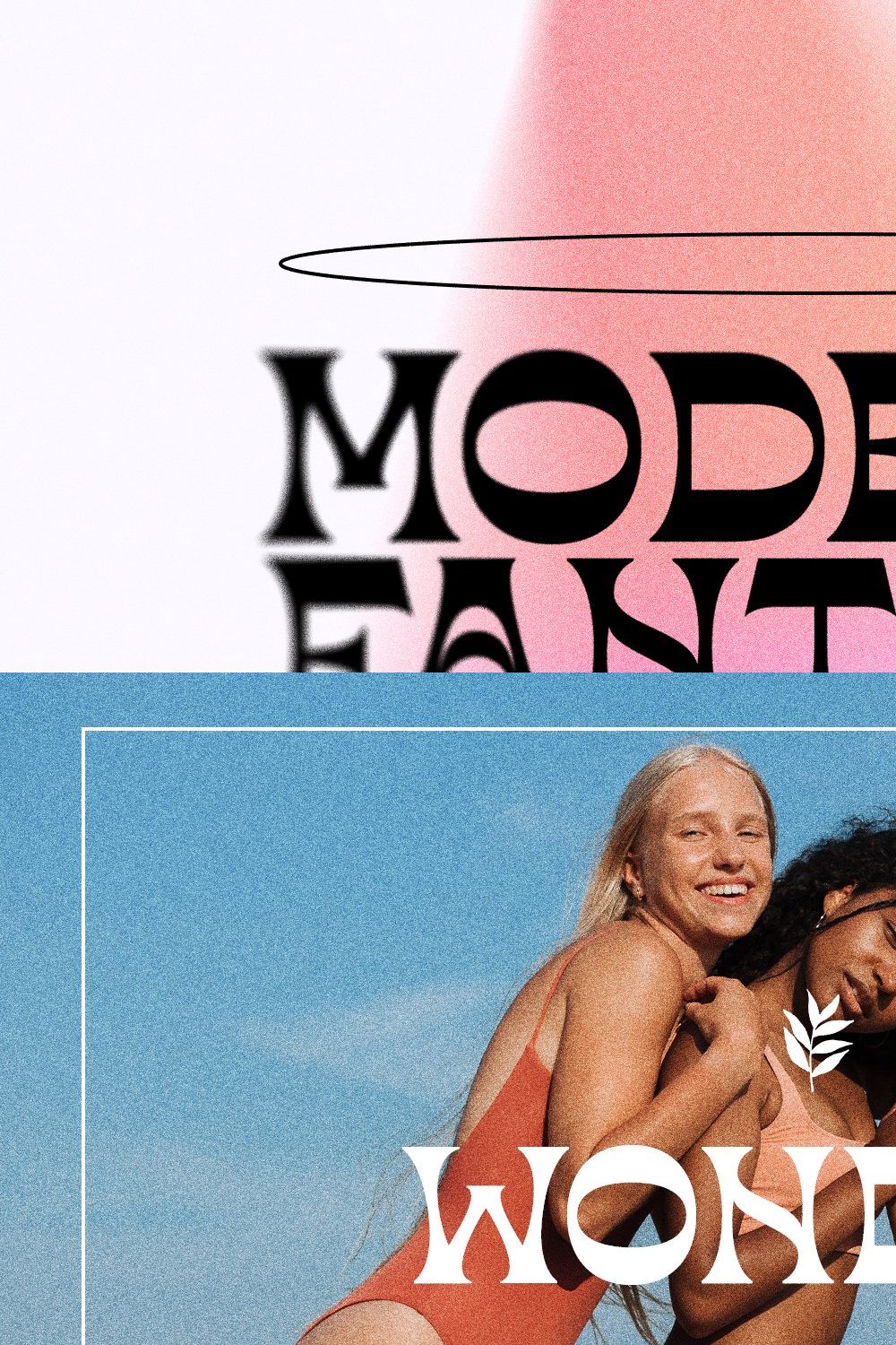Modern Fantasy / Modern Serif pinterest preview image.