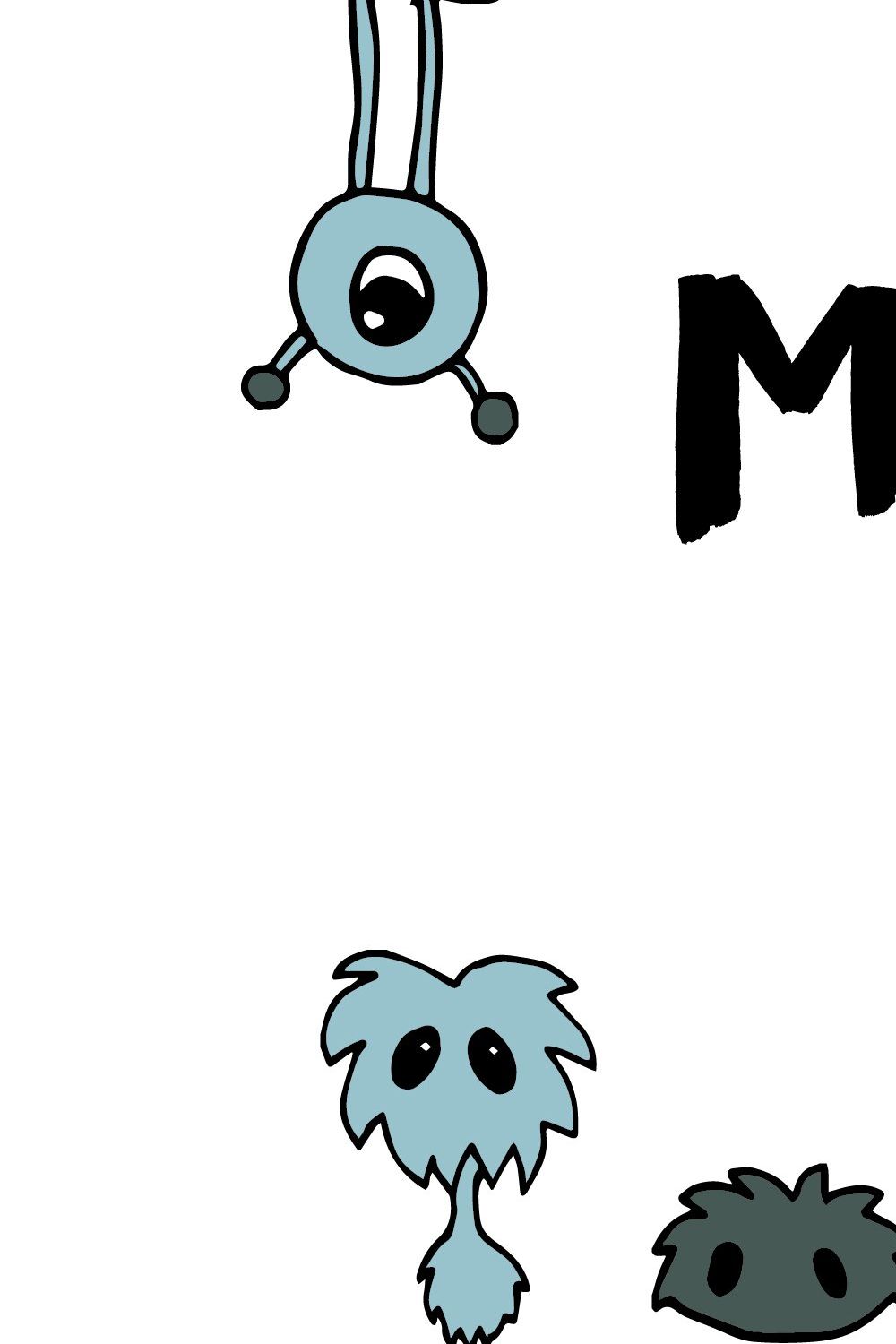 Monsters pinterest preview image.