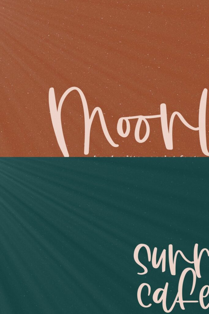 Pretty Script Moon Moonlight - Handwritten Script Font – MasterBundles