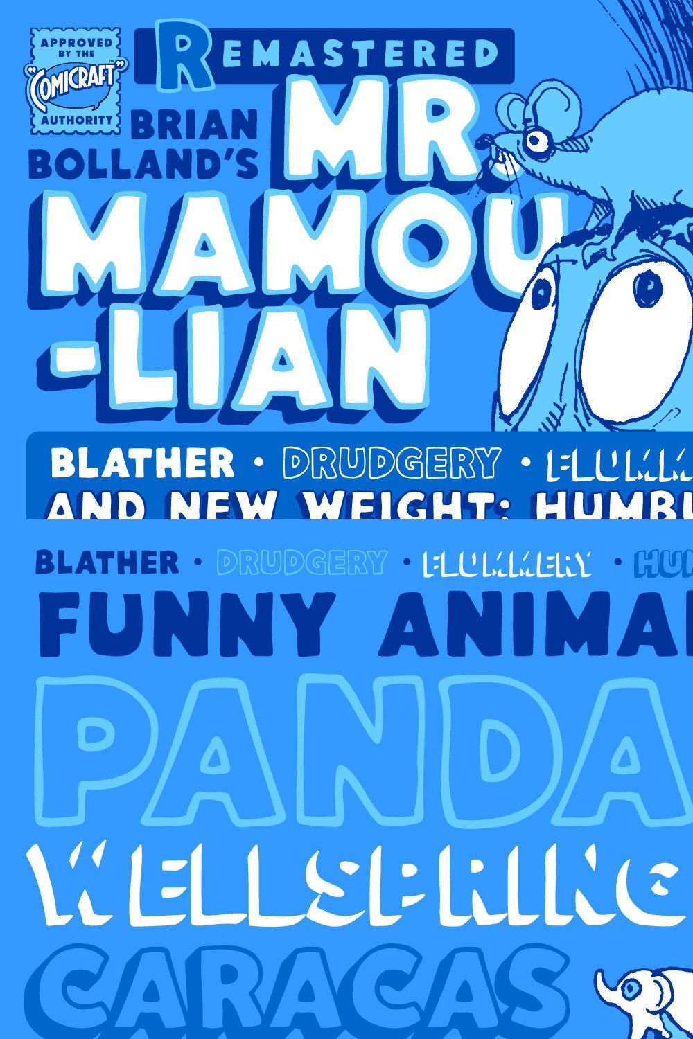 Mr. Mamoulian hand drawn title font pinterest preview image.
