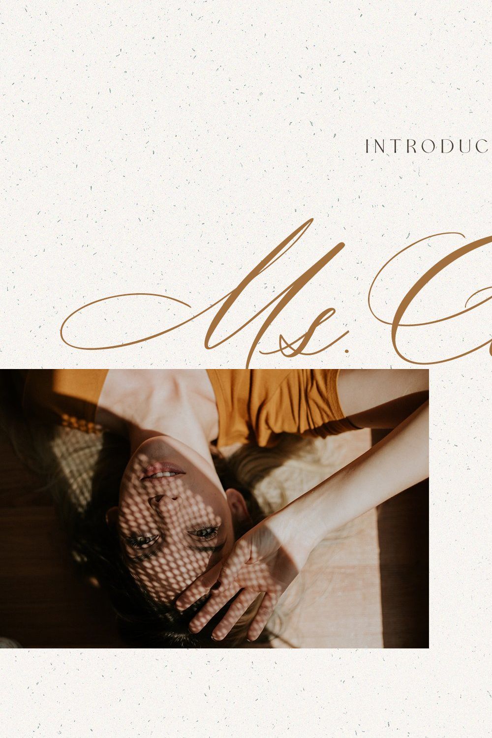 Ms Claudy | Wedding Calligraphy Font pinterest preview image.