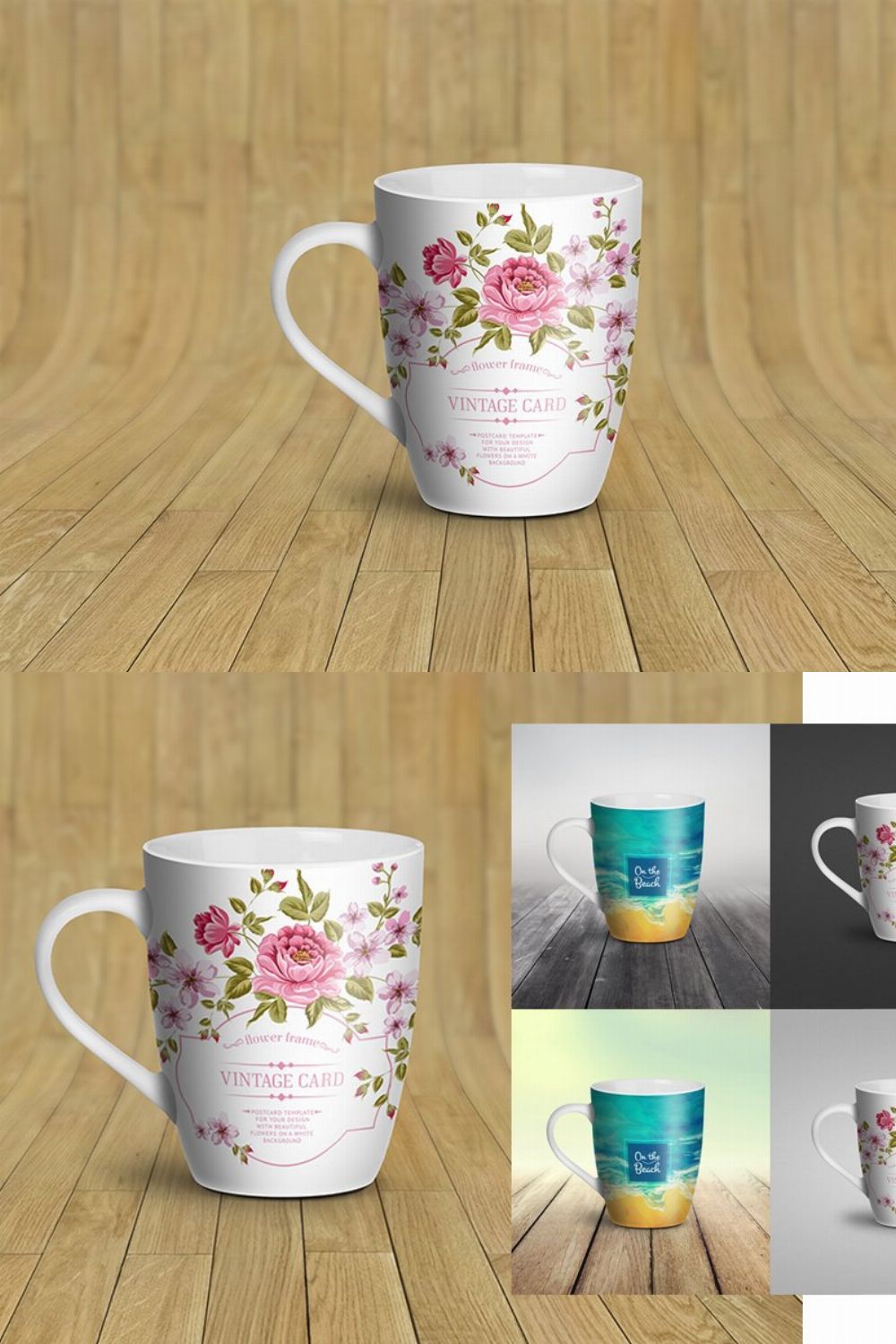 Mug Mock-Up Coffee cup, bowl, pan pinterest preview image.