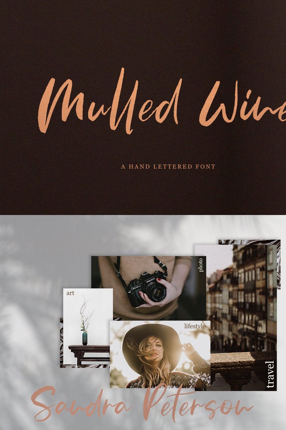 Mulled Wine pinterest preview image.