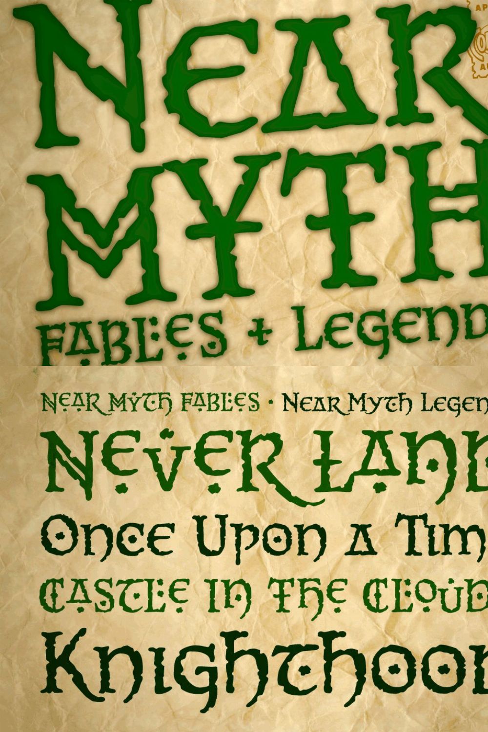 Near Myth - middle earth fantasy pinterest preview image.