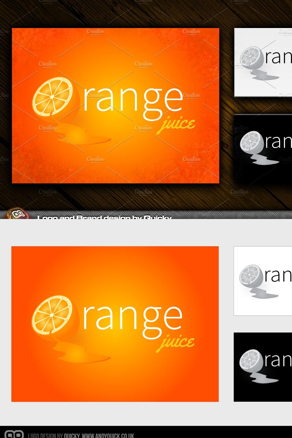 Orange Juice pinterest preview image.
