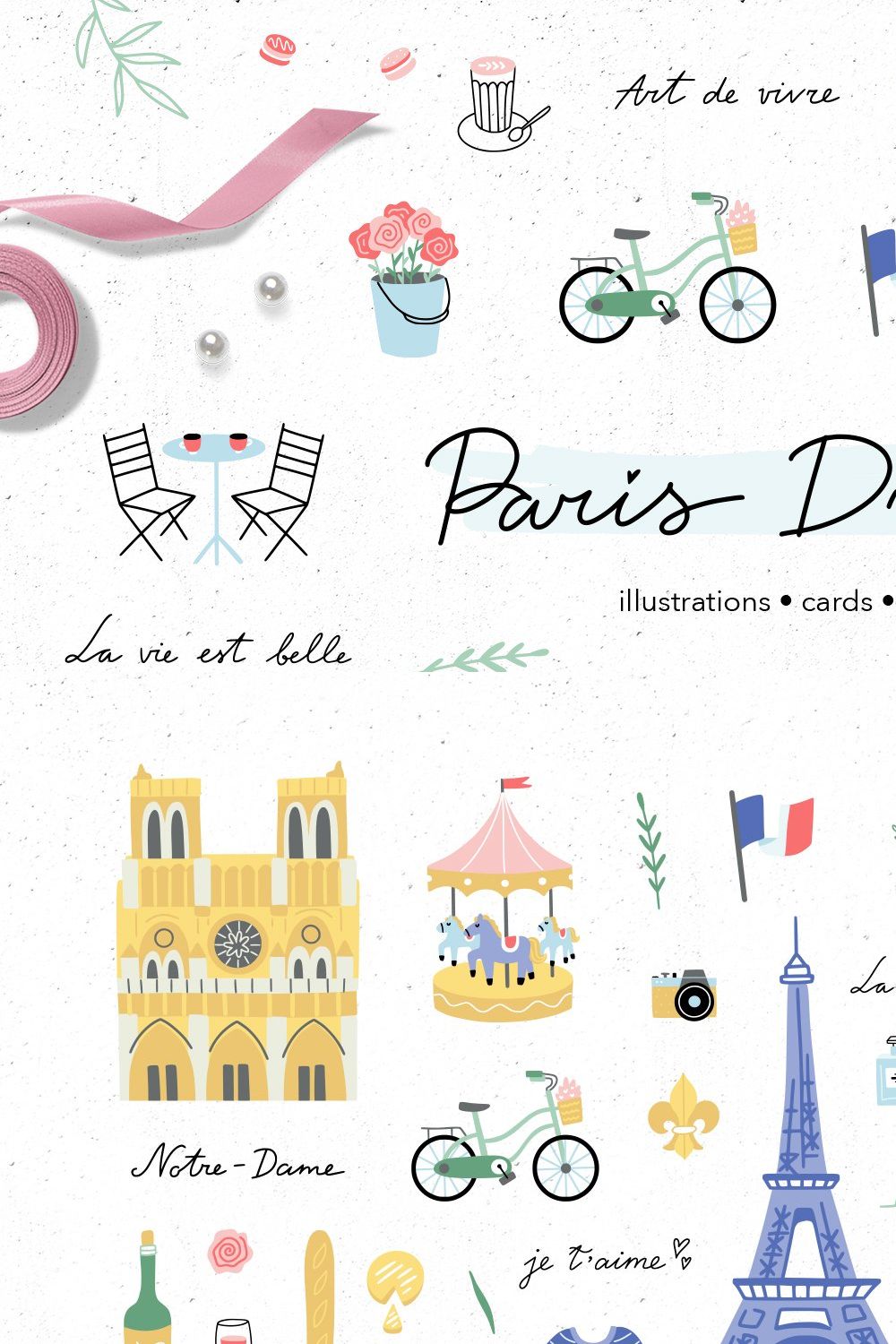 Paris Dreams pinterest preview image.