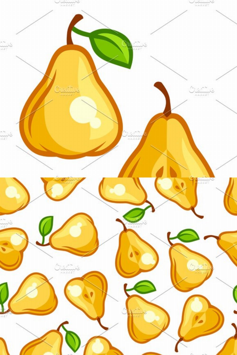 Pears. pinterest preview image.
