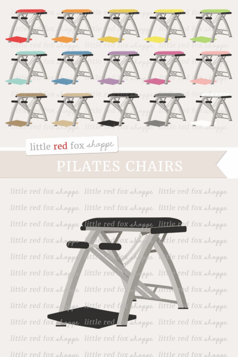 Pilates Chair Clipart pinterest preview image.
