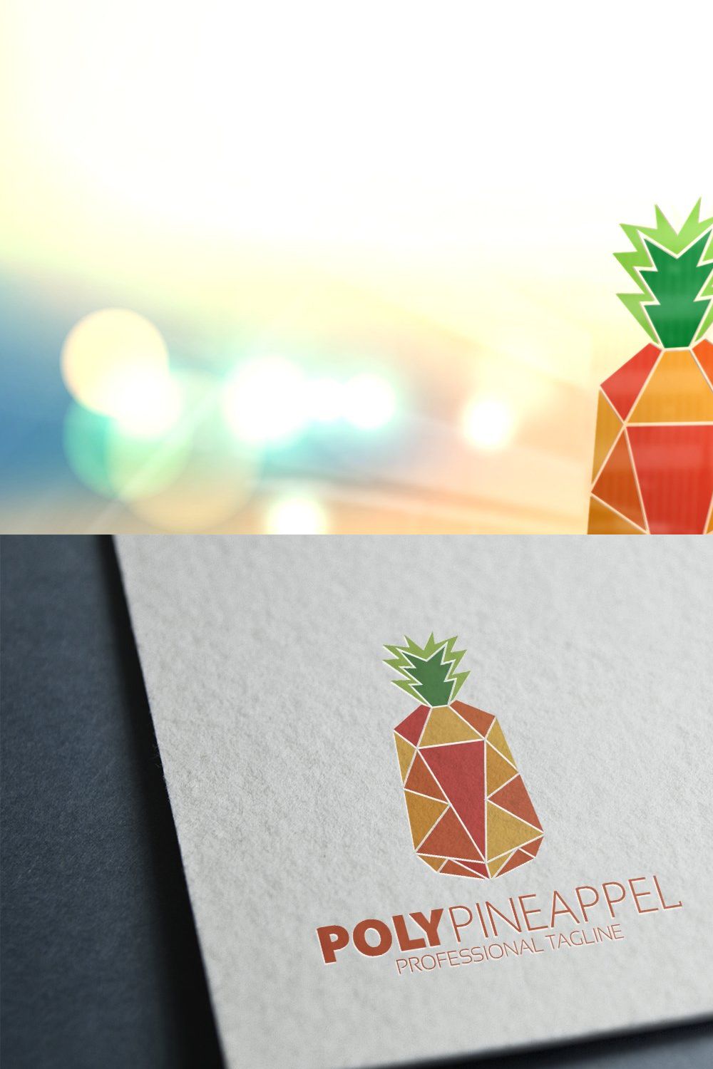 Pineapple Logo pinterest preview image.