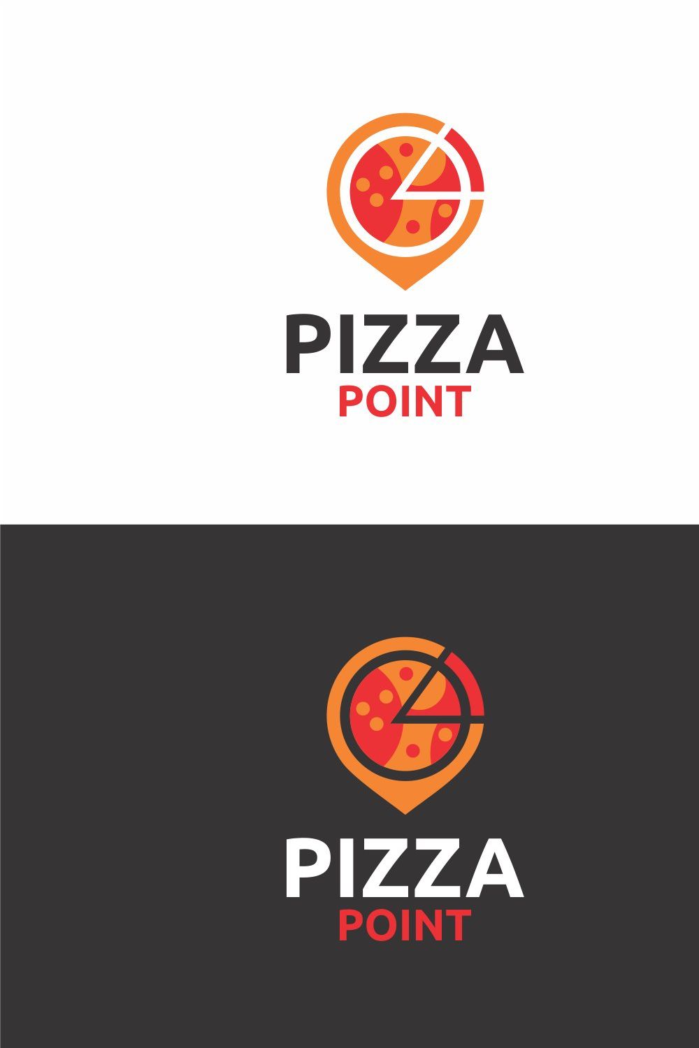 Pizza Point Logo pinterest preview image.