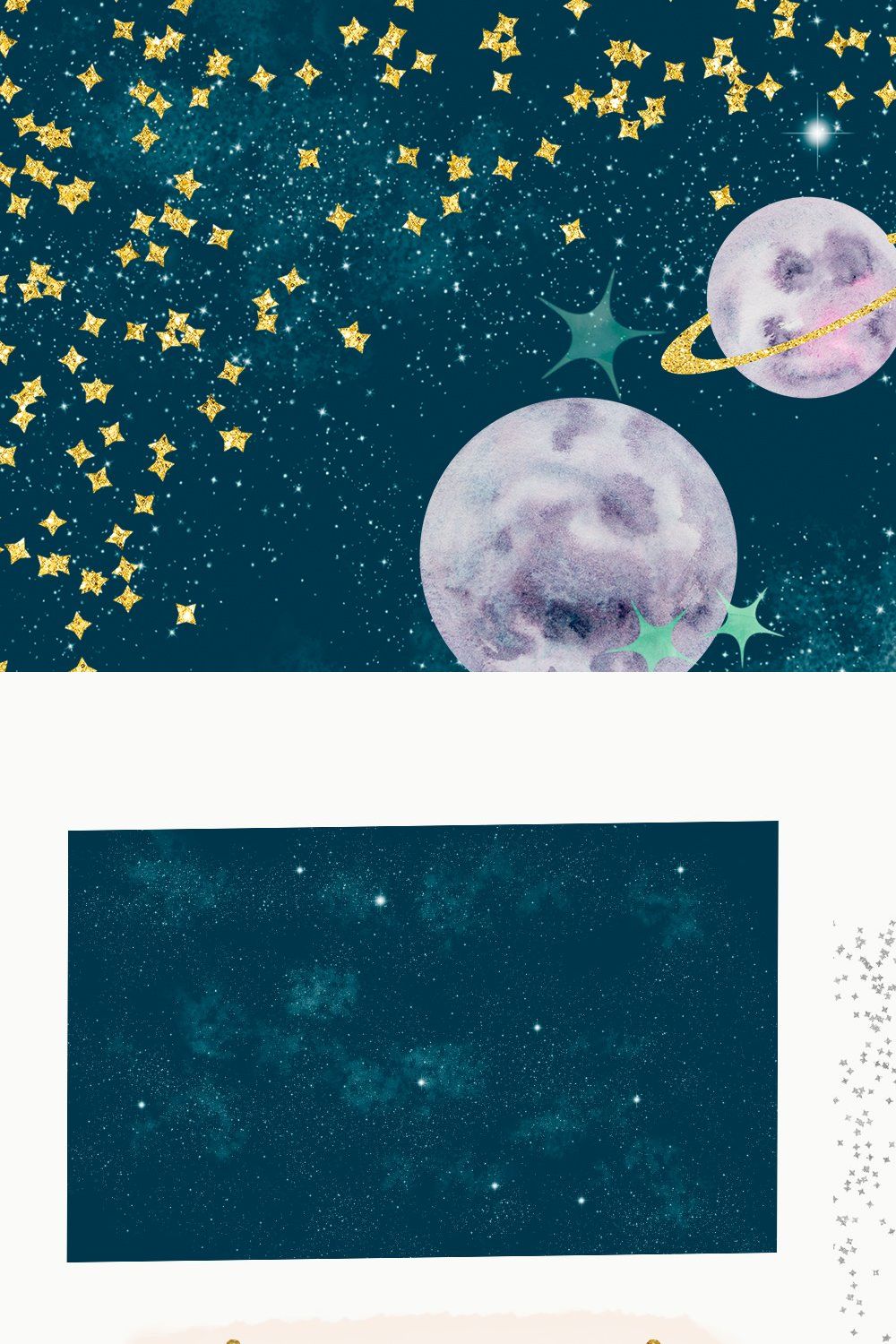 Planets watercolor clipart pinterest preview image.