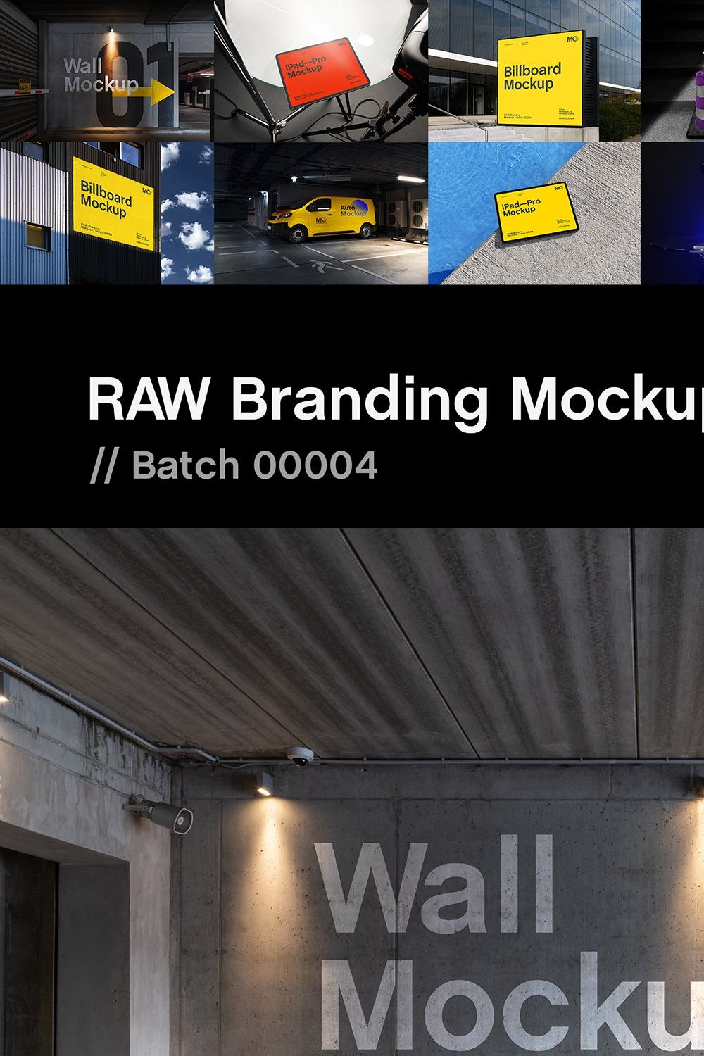 Raw Branding Mockups / Batch 00004 pinterest preview image.
