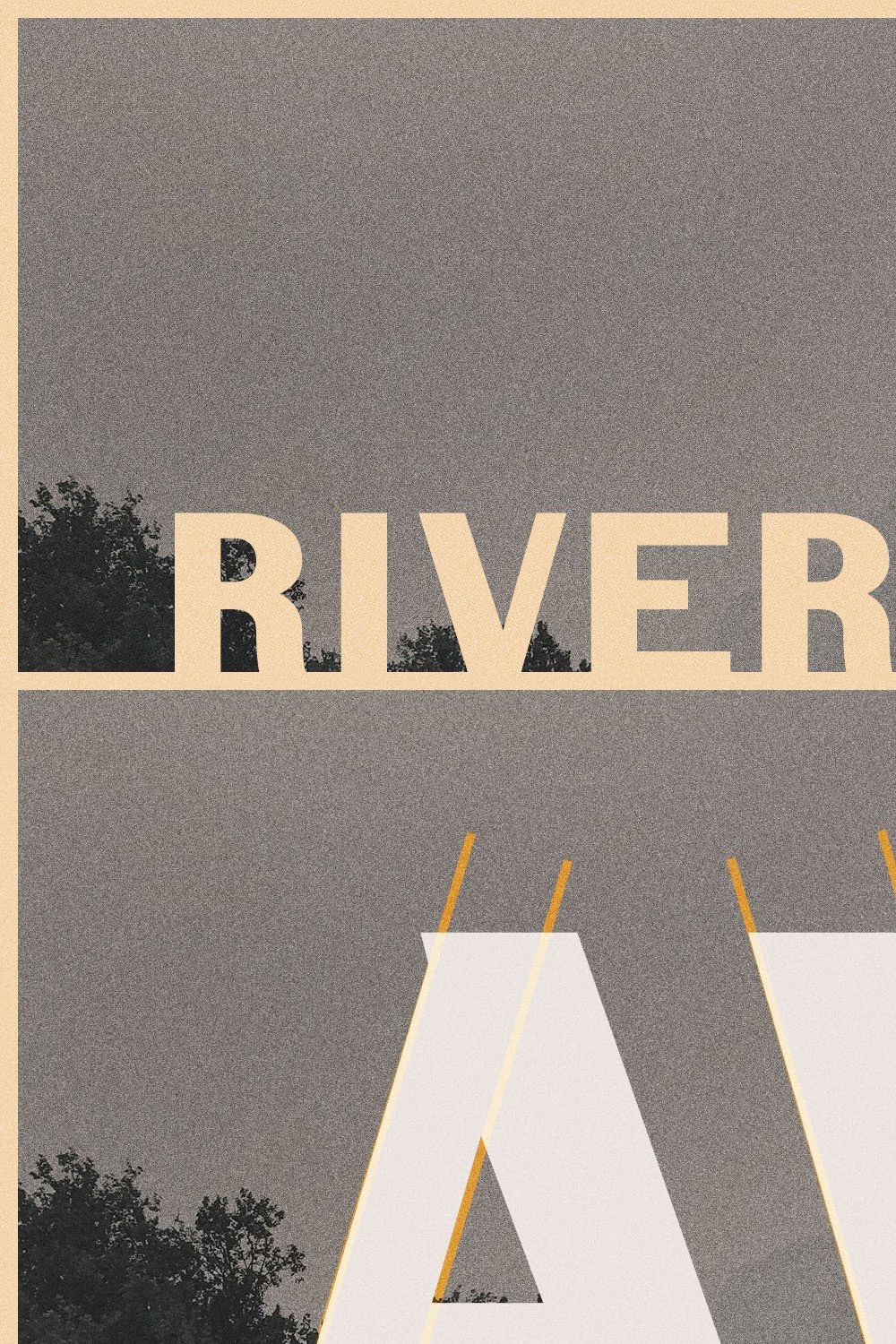 Riverwest Vintage Industrial Font pinterest preview image.