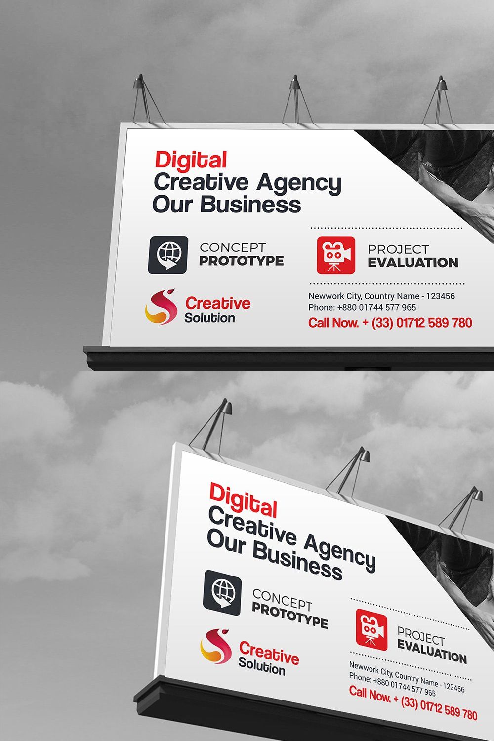 Roll-Up & Billboard Banner pinterest preview image.