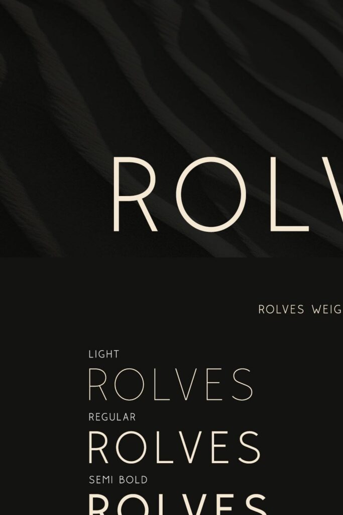 Rolves - Sans Serif Font Family – MasterBundles